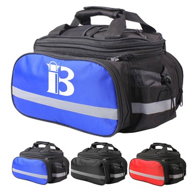 27L Expandable Bicycle Riding Rear Seat Rack Trunk Bag