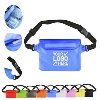 PVC waterproof waist bag