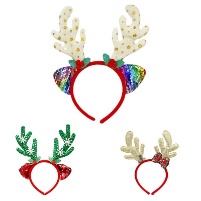 Christmas Antler Headband