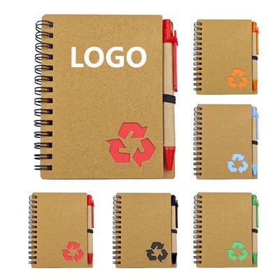Recycled Material Notebook