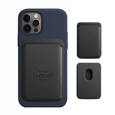 Pu Magnetic Cell Phone Wallet