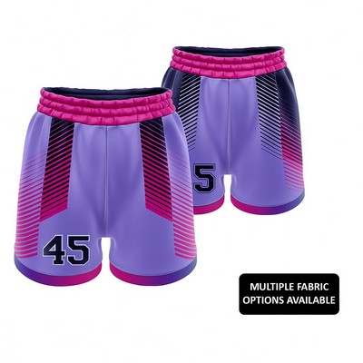 Women's Basketball Reversible Shorts (Sublimation)