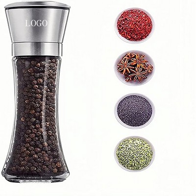 Tall Glass Salt & Pepper Grinder