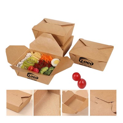 Kraft Paper Takeout Boxes