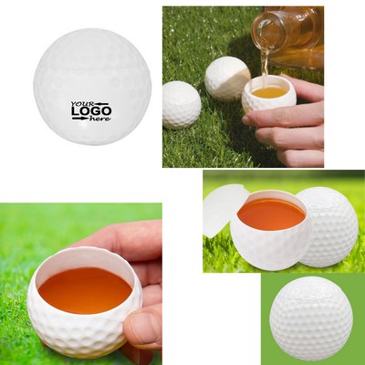 Golf Ball Wine Glasses