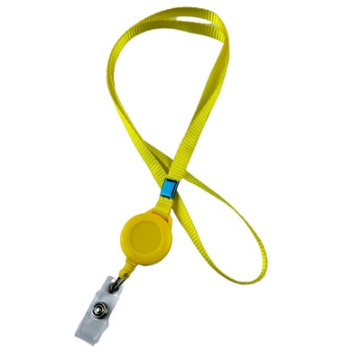 Work ID card lanyard