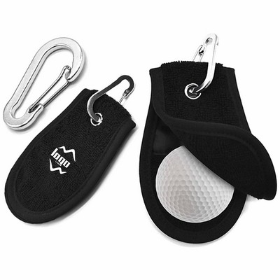 Golf Ball Pouch With Clip – Soft, Durable, Customizable