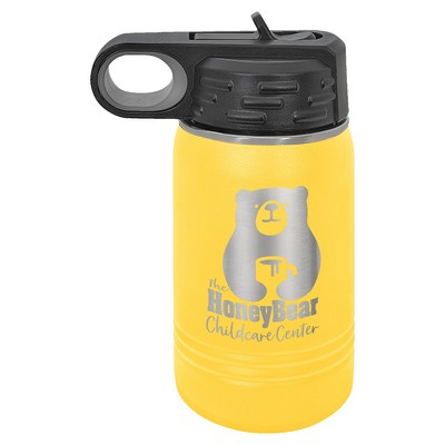 12 oz Polar Camel Insulated Water Bottle Laser Engraved