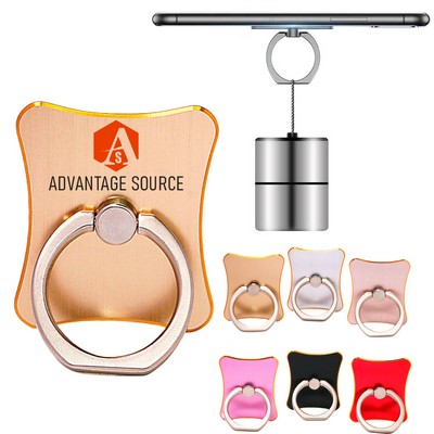 Slim Waist Metal Phone Ring Stand
