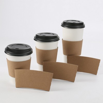Kraft Coffee Cup Sleeves