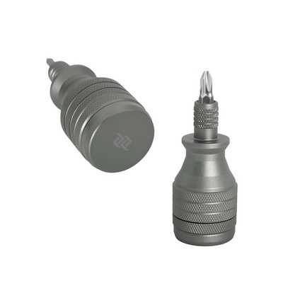 6-in-1 Recycled Aluminum Screwdriver Tool