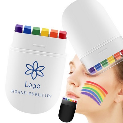 Rainbow Face Paint Stick