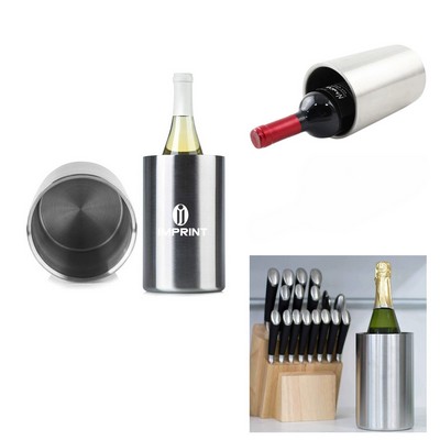 Double Walled Insulated Wine Bottle Holder