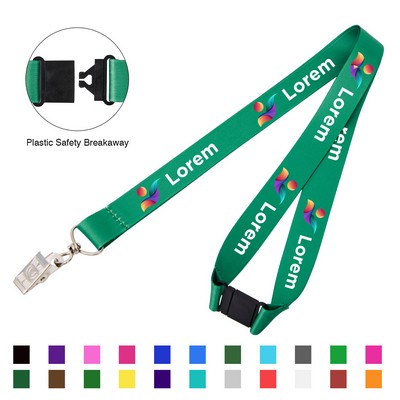 3/4" Safety Lanyard with Holder
