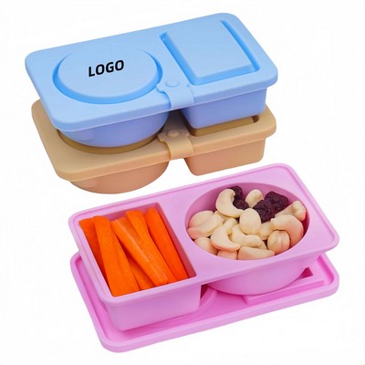 Silicone Double Layer Spice Box With Lid