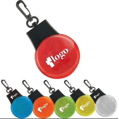 LED Flashing Reflector Safety Light