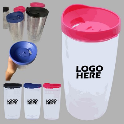16Oz Double Wall Plastic Tumblers