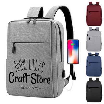 Water-Resistant College Backpack