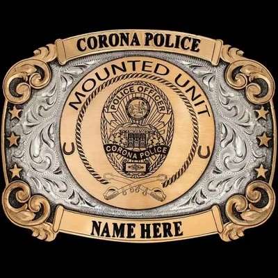 CAST METAL BELT BUCKLE (3.5 x 2.5 inches)