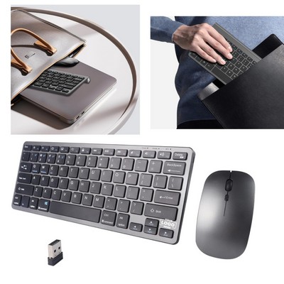 Rechargeable wireless Keyboard And Mouse Combo