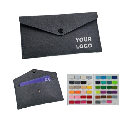 MOQ 10 pcs Felt Phone Pouch