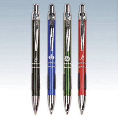 Ballpoint Pens w/Rubber Grips