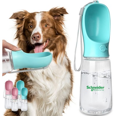 19oz Leak Proof Puppy Water Dispenser Bottle