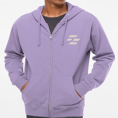 Adult and Kids Custom 9.2 Oz Cotton Full Zip Hoodie (DTF)