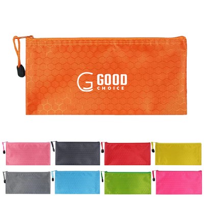 A6 Waterproof Zipper File Bag