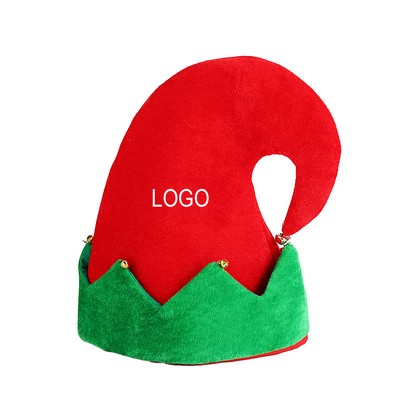 Christmas Elf Hat with Jingle Bell