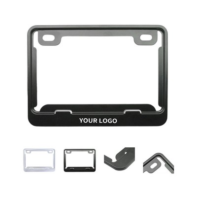 Aluminum Alloy Motorcycle License Plate Frame 9.3 x 6.8"