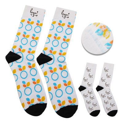 Haute Couture Jacquard Cotton Socks