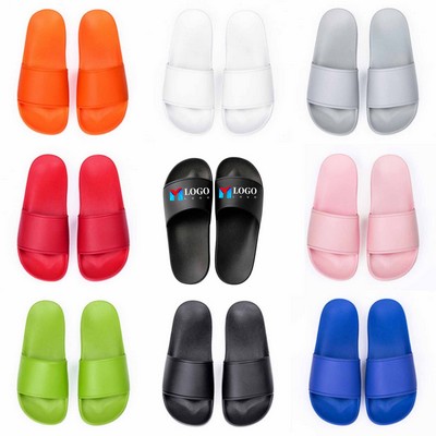 Soft Pvc Shower Shoes Quick Drying Pool Slides Beach Sandals