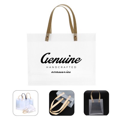 Clear Versatile PVC Plastic Gift Bag