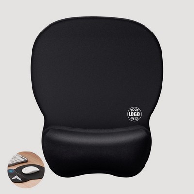Ergonomic Mouse Pad With Gel Wrist Rest