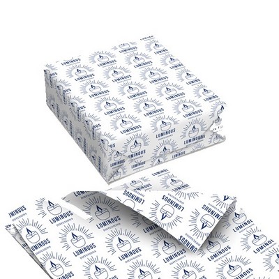 Full Bleed One Color Custom Gift Wrap Sheets - 70lb