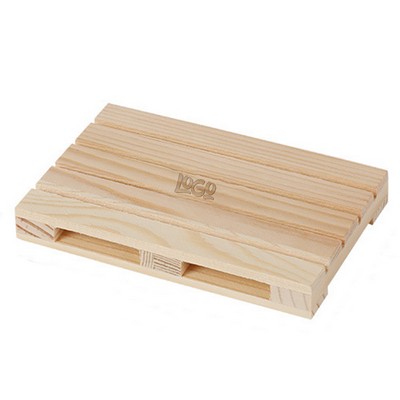 Multi Functional Wooden Pallet Drink Coasters