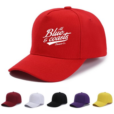 Breathable Cotton Adjustable Baseball Cap