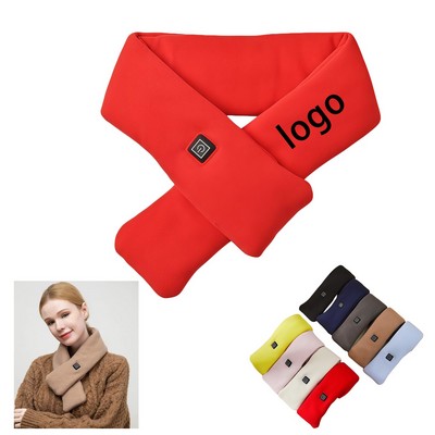 Heated Scarf With Adjustable Temperature For Pain Relief