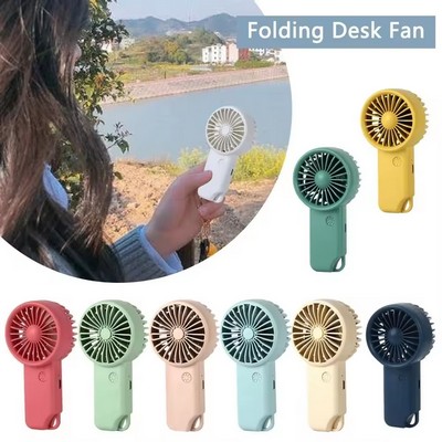 Portable Pocket Handheld Fan With Hook