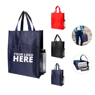 Oxford Zippered Document Bag with Handle