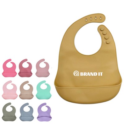 Cute Silicone Baby Bib