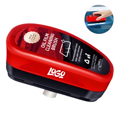 Strong Removal and Wiping of Car Glass Oil Film