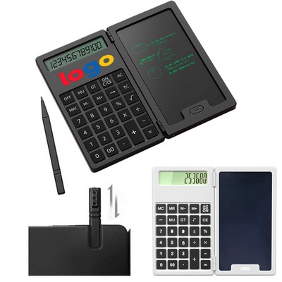 Calculator Including Handwriting Tablet