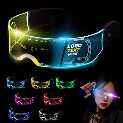 LED Visor Glasses