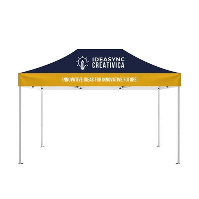 15' Custom Canopy Tent – Standard Tent Fabric (Topper Only)