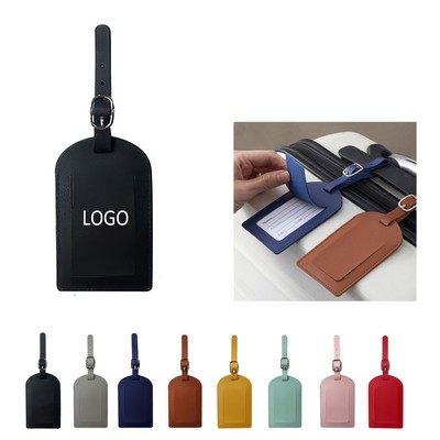 Luggage Tag In Leather