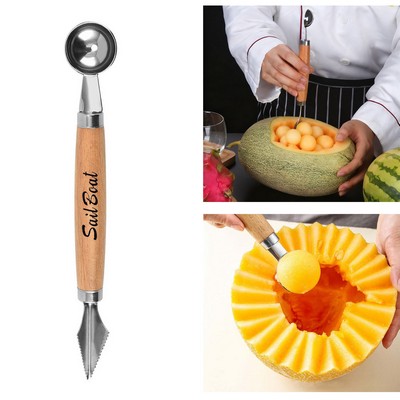 Double-Headed Fruit Ball Digger