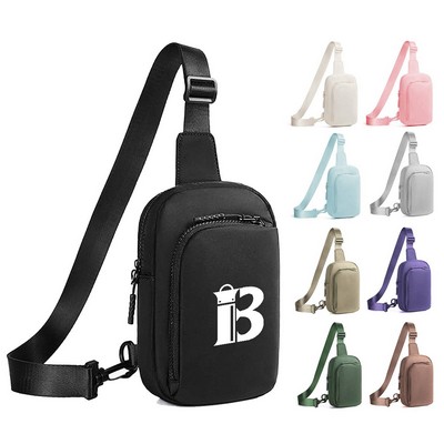 Waterproof Polyester Crossbody Bag