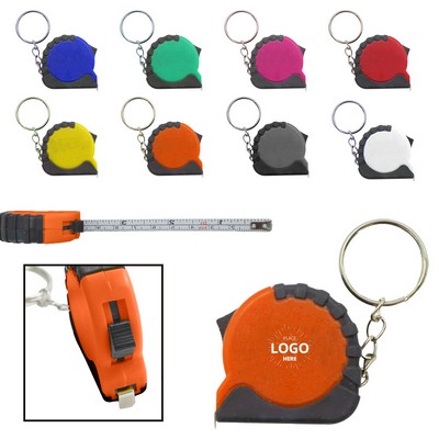 Mini Tape Measure Keychain